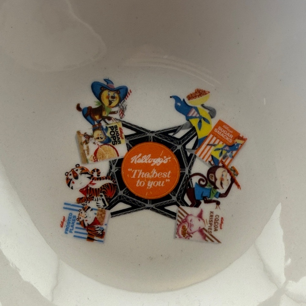 Kellogs Sweet EATIN' CARNIVAL CEREAL BOWL VINTAGE - Picture 2 of 3